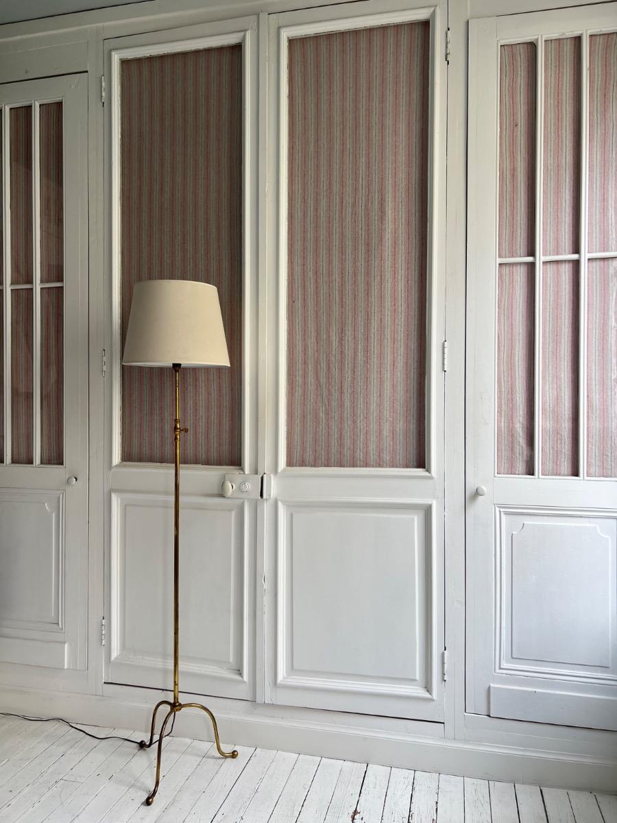 Lampe de parquet ajustable laiton 1950