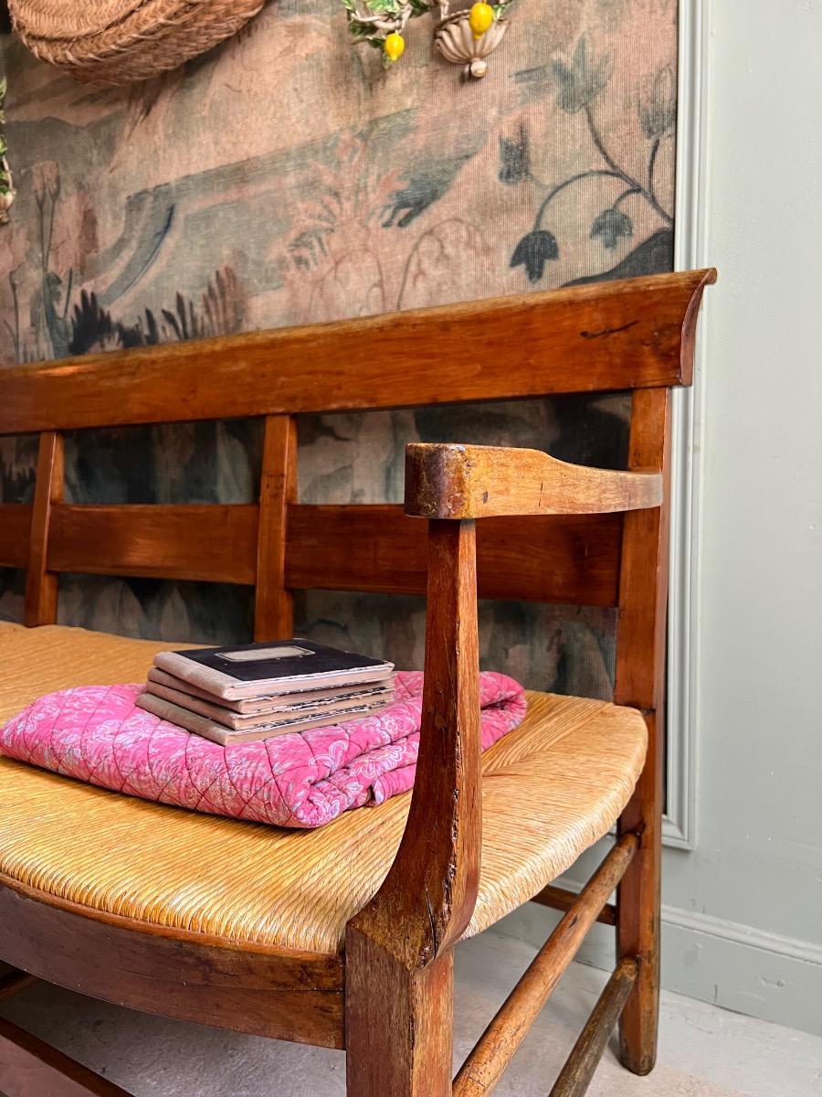 Large banquette provençale XIXème