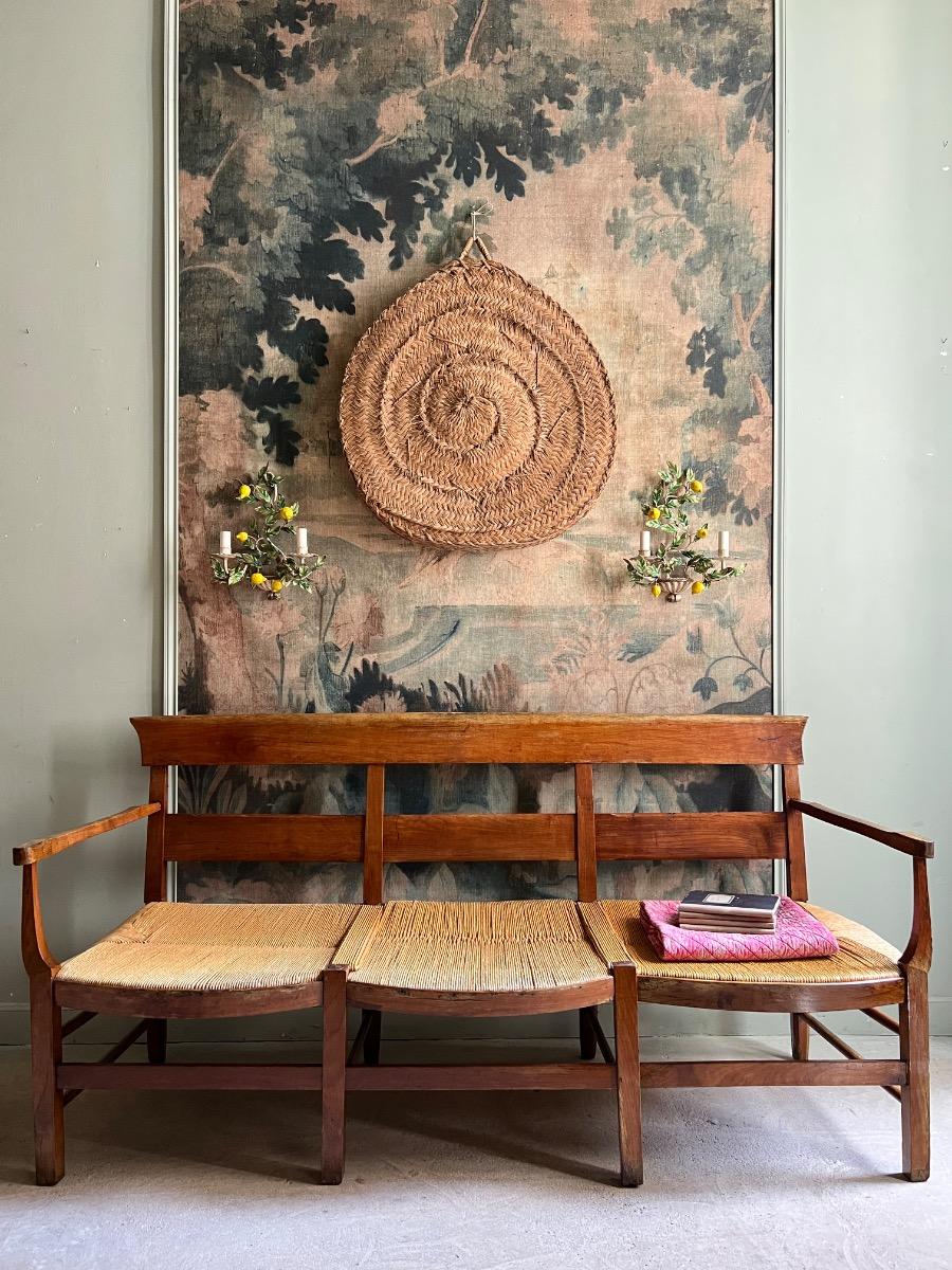 Large banquette provençale XIXème