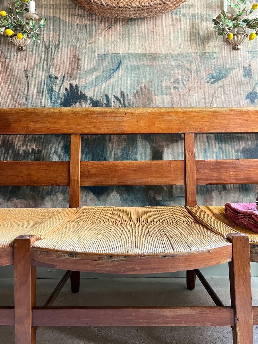 Large banquette provençale XIXème
