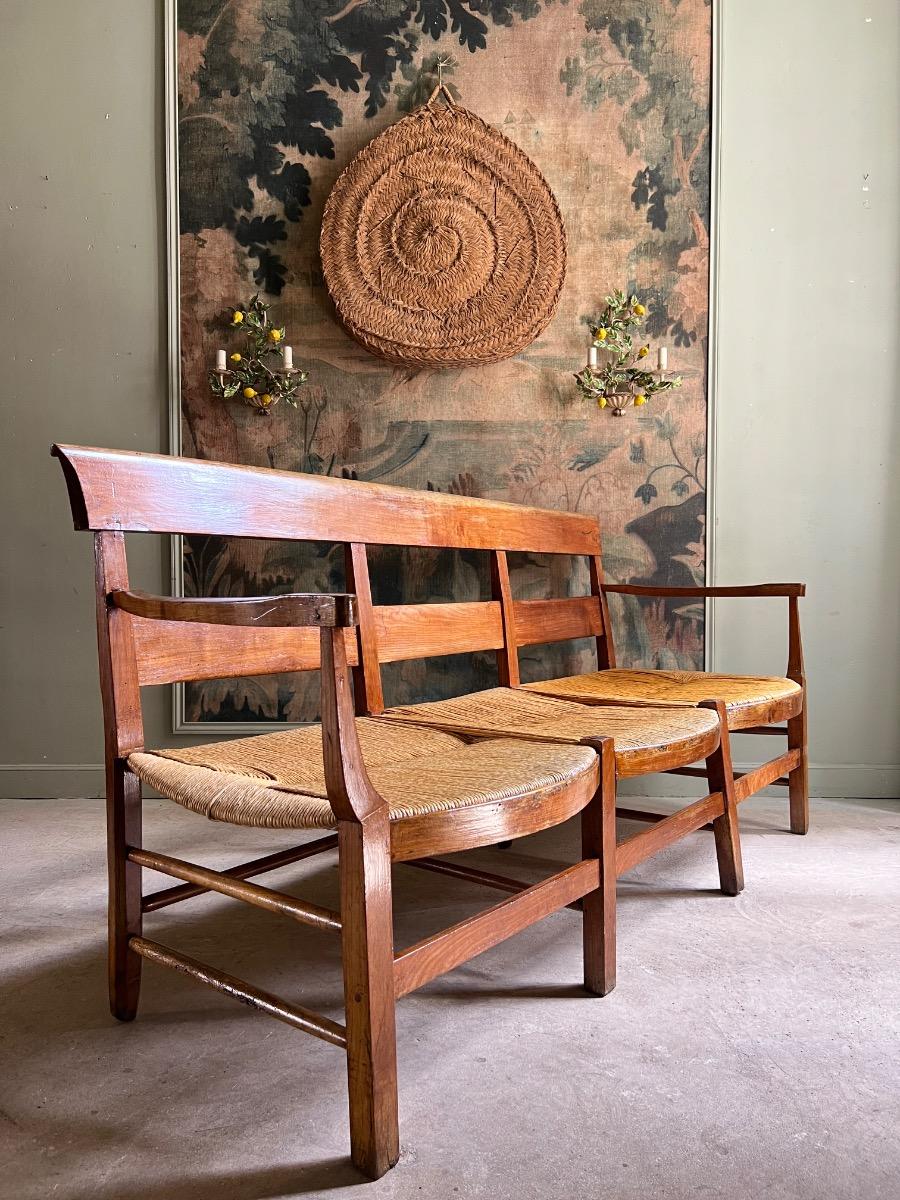 Large banquette provençale XIXème