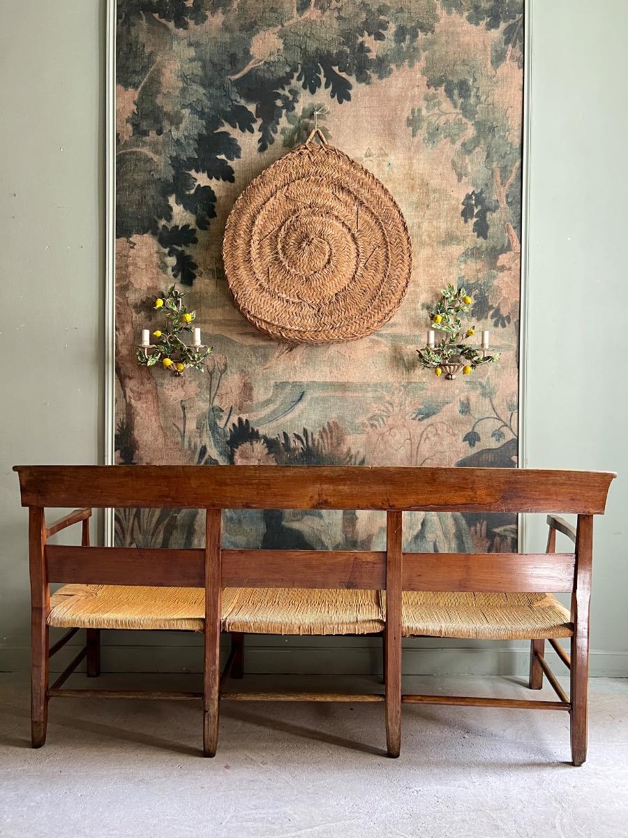 Large banquette provençale XIXème