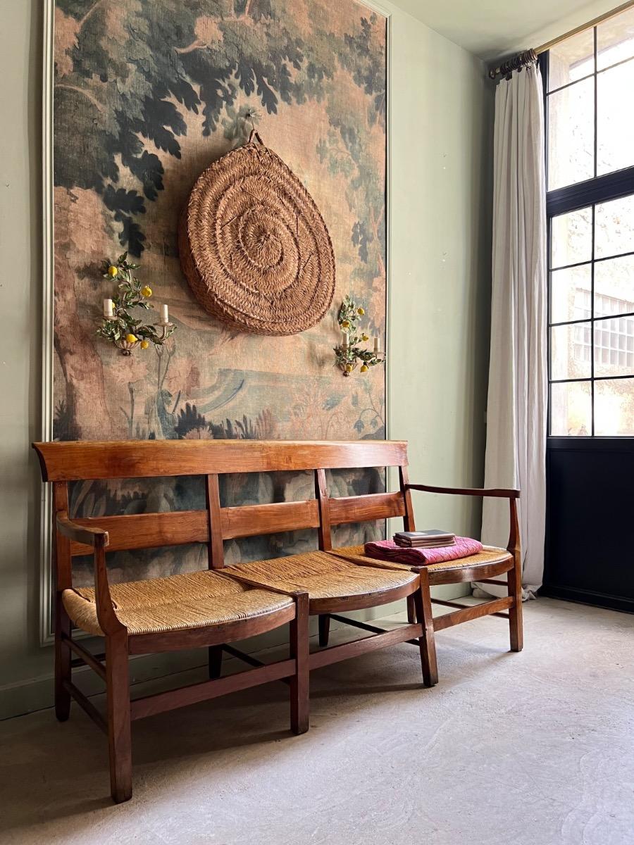 Large banquette provençale XIXème