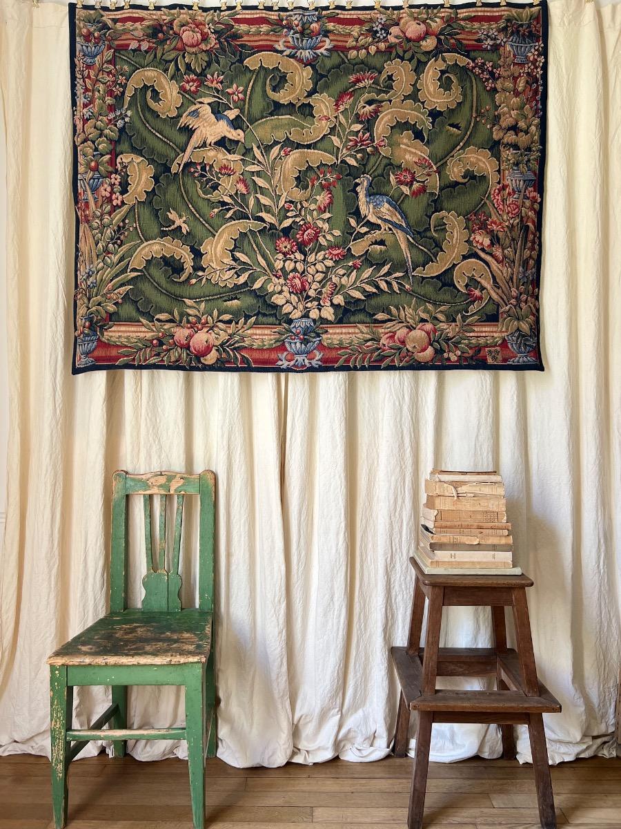 Verdure, tapisserie doublée 1950