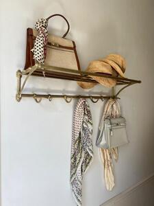 Porte-manteaux / chapeaux laiton 1940