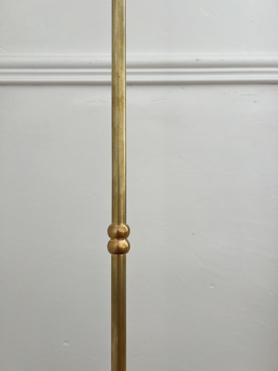 Lampe de parquet ajustable laiton 1950