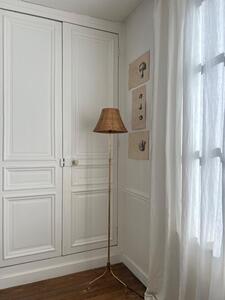 Lampe de parquet ajustable laiton 1950