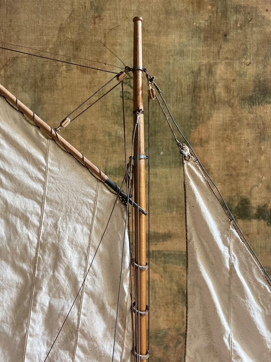 Grande maquette voilier 1930