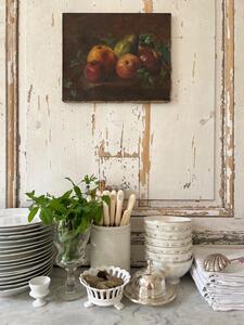 Nature morte huile sur toile XIXème