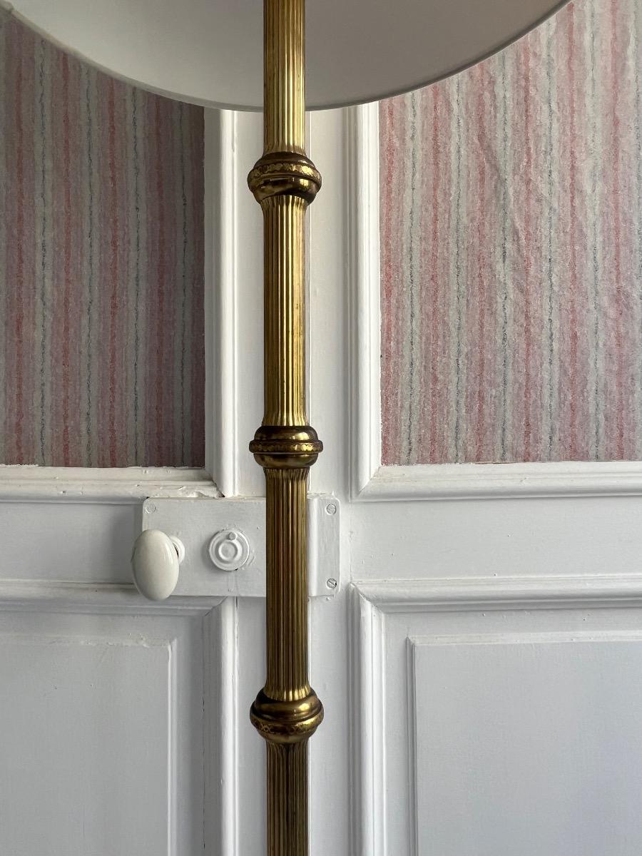 Lampe de parquet laiton 1950
