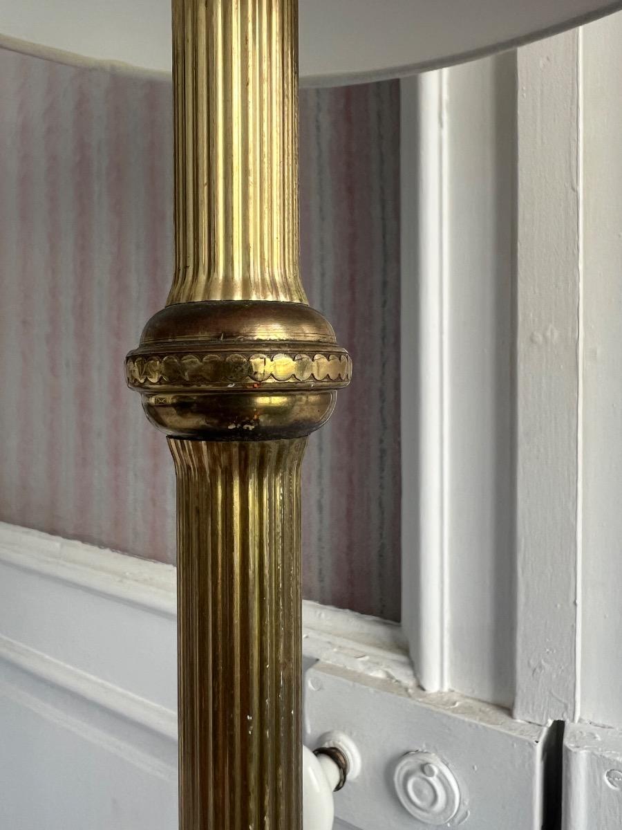 Lampe de parquet laiton 1950
