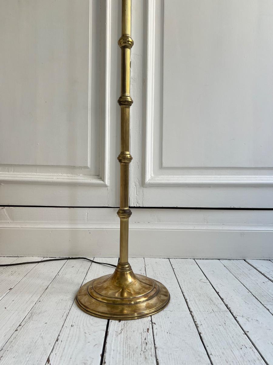 Lampe de parquet laiton 1950