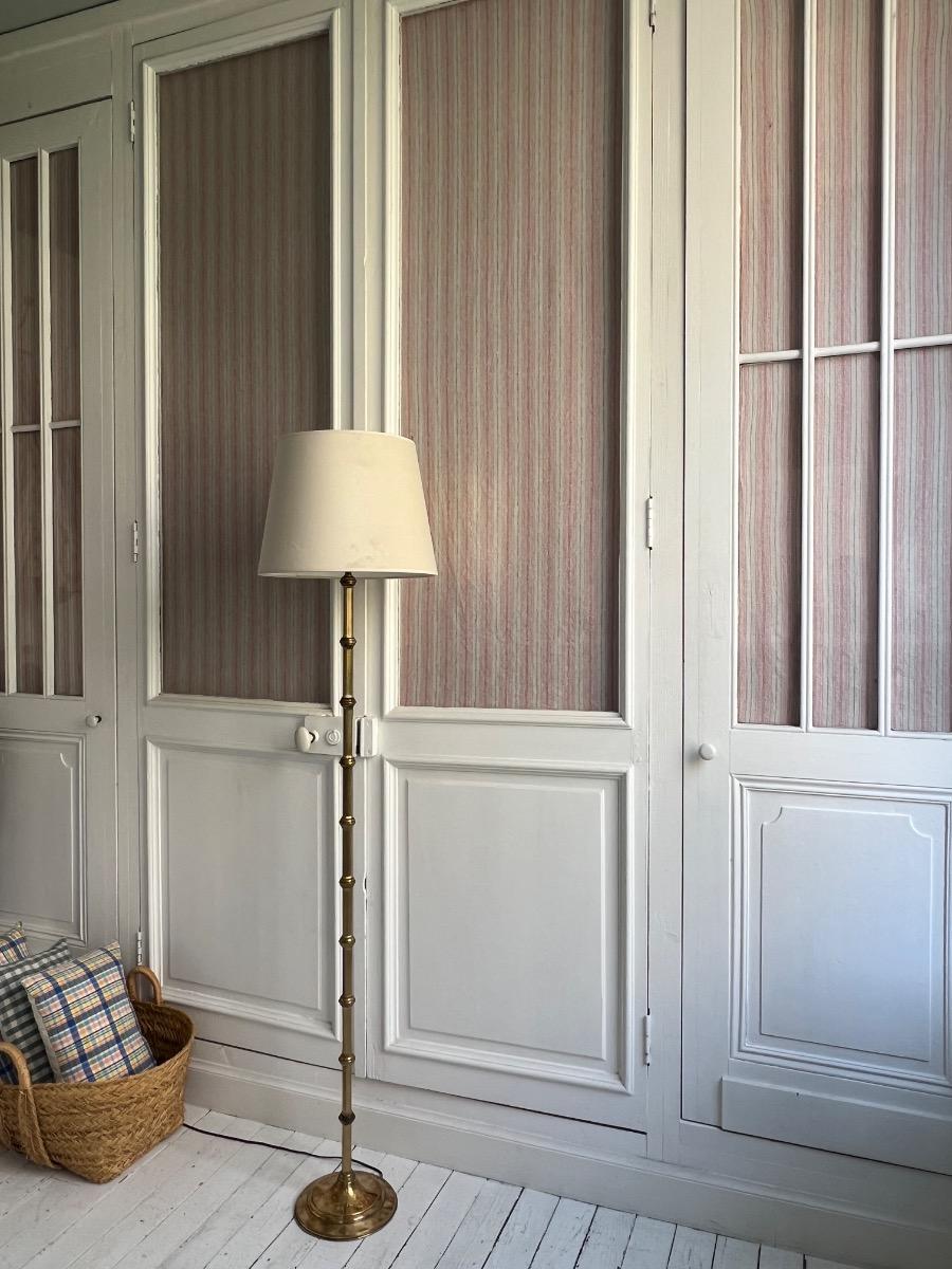 Lampe de parquet laiton 1950