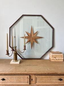 Ouvrage fixé sous verre 1940